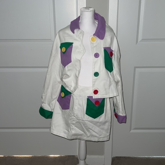 BRAND NEW!! SheIn Two Piece Skirt Set - Picture 2 of 3